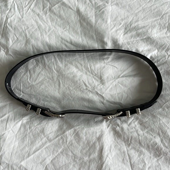 NWOT ✨ MAJE Black leather belt - Picture 5 of 9